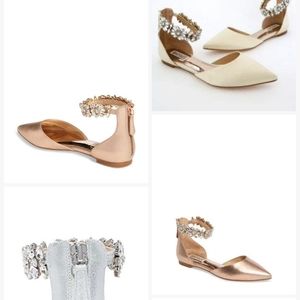 Badgley mischka wedding flats